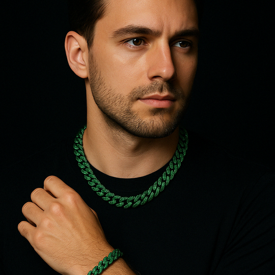 18K Milaan Cubaanse Ketting